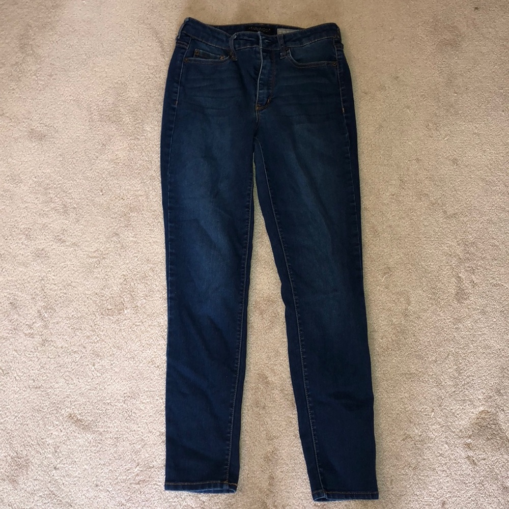 Dark blue Aeropostale skinny jeans